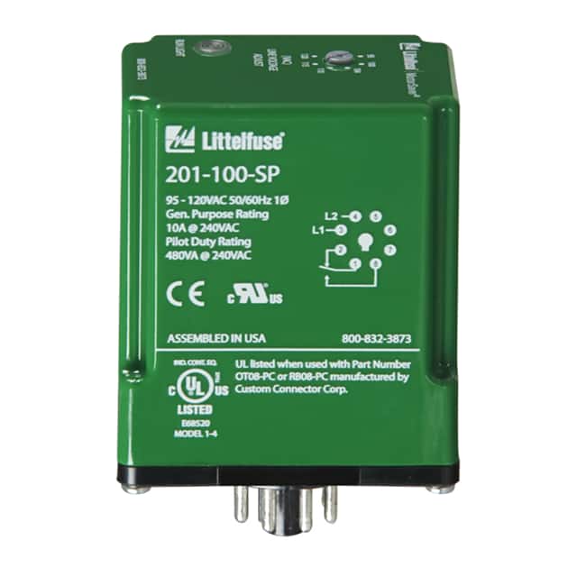 201-200-SP-T-9 Littelfuse Inc. Moniteur - Sortie relais